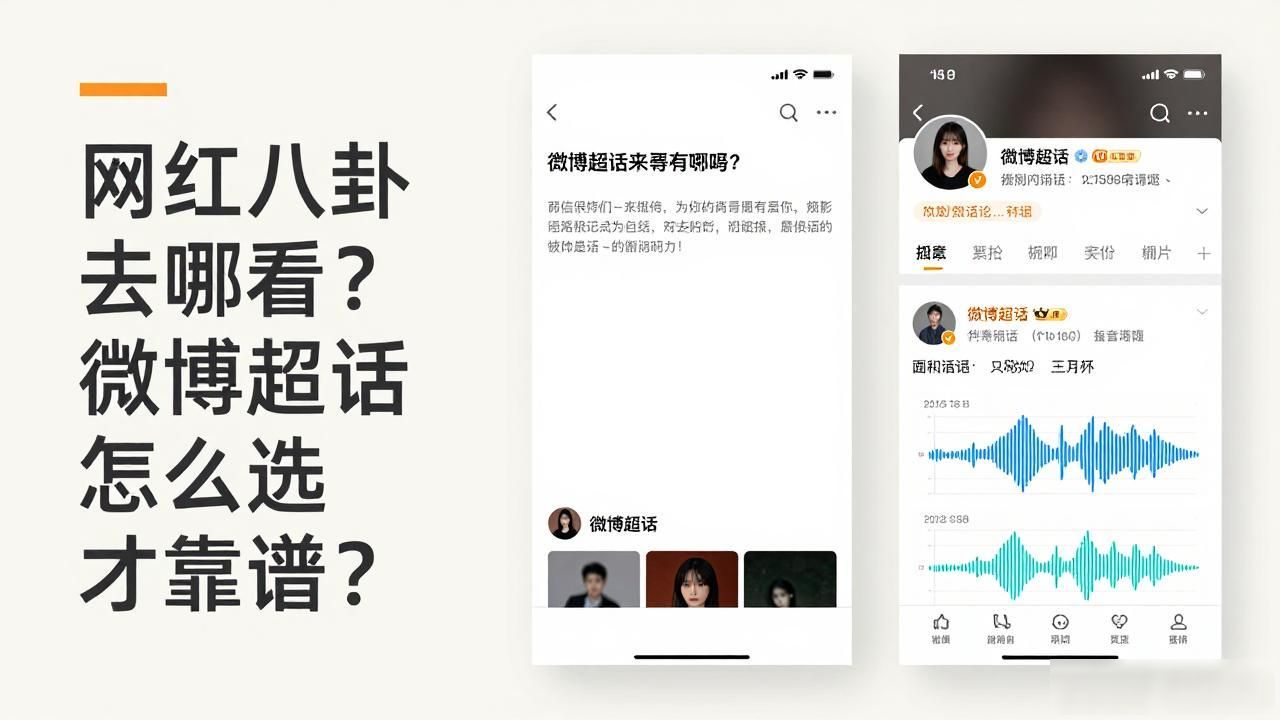 网红八卦去哪看？微博超话怎么选才靠谱？